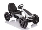 GOKART NA PEDAŁY LICENCJA MERCEDESA KOŁA EVA, MIĘKKIE SIEDZENIE Z LOGIEM MB JAKOŚĆ /XMX610 w sklepie internetowym super-toys.pl