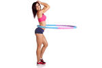 HULA HOP Z WYPUSTKAMI S6858 110CM /INSPORTLINE w sklepie internetowym ss24.pl