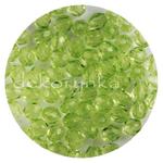 Fire Polish 3mm - koraliki czeskie szlifowane #50220 Lt.Olivine w sklepie internetowym Dekorynka