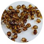 Fire Polish 4mm - koraliki czeskie szlifowane #T00030 Crystal Picasso w sklepie internetowym Dekorynka