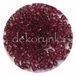 Fire Polish 3mm - koraliki czeskie szlifowane #70350 Fuchsia w sklepie internetowym Dekorynka