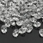 SuperDuo Super DUO koraliki 2,5x5mm 10g #SL00030 Silver Lined Crystal w sklepie internetowym Dekorynka