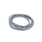 Griffin LEATHER CORD Rzemień skórzany 100% naturalny 2mm 1m - Grey w sklepie internetowym Dekorynka