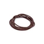 Griffin LEATHER CORD Rzemień skórzany 100% naturalny 2mm 1m - Brown w sklepie internetowym Dekorynka