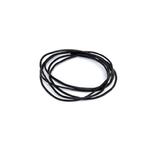 Griffin LEATHER CORD Rzemień skórzany 100% naturalny 1.3mm 1m - Black w sklepie internetowym Dekorynka