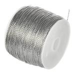 sme12 Sznurek metalizowany z metalicznych nici LUREX 5m srebrny w sklepie internetowym Dekorynka