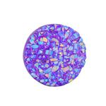 kabk52 Kaboszon z żywicy druzy okrągły 12mm blue violet 10szt. w sklepie internetowym Dekorynka