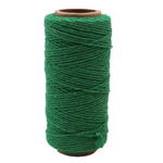 mak45 Sznurek do makramy 1,5mm bawełniany skręcany 70m- zielony w sklepie internetowym Dekorynka