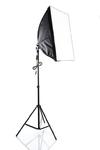 Lampa SOFTBOX światła ciągłego typu Monohead 50x70cm, 85W, 230cm w sklepie internetowym fotograficzneakcesoria.pl