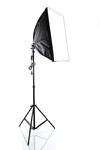 Lampa SOFTBOX światła ciągłego typu Monohead 50x50cm, 85W, 230cm w sklepie internetowym fotograficzneakcesoria.pl