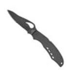 Nóż składany Spyderco/Byrd Cara Cara 2 Black Half Serrated w sklepie internetowym Goods.pl