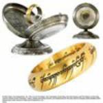 Jedyny Pierścień z filmu Władca Pierścieni - One Ring Stainless Steel - Gold colour w sklepie internetowym Goods.pl
