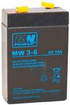 Akumulator żelowy AGM MW 6V/3Ah w sklepie internetowym gmg.net.pl