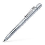 Ołówek automatyczny Faber-Castell grip 2011 0,7mm - srebrny w sklepie internetowym Twojepioro.pl