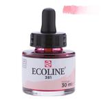 Farba akwarelowa w płynie z pipetką Talens ECOLINE - 30ml - 381 Pastel Red w sklepie internetowym Twojepioro.pl