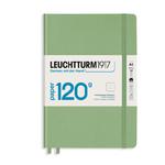 Notatnik Leuchtturm 1917 Medium A5 kropki SAGE 120g - szałwiowy w sklepie internetowym Twojepioro.pl