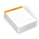 Notes Rhodia Memo Pad Orange & Black Nr11 Orange - linie w sklepie internetowym Twojepioro.pl