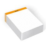 Notes Rhodia Memo Pad Orange & Black Nr13 Orange - kropki w sklepie internetowym Twojepioro.pl