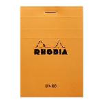 Notes Rhodia Basic Orange & Black Nr11 Orange - linie, blok szyty w sklepie internetowym Twojepioro.pl