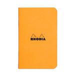 Notes Rhodia Classic Orange&Black 7,5x12 Orange - kratka, zeszyt szyty w sklepie internetowym Twojepioro.pl