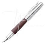 Pióro wieczne Faber-Castell E-motion Pearwood Dark Brown w sklepie internetowym Twojepioro.pl