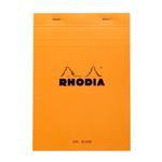 Notes Rhodia Basic Orange & Black Nr16 Orange - gładki, blok szyty w sklepie internetowym Twojepioro.pl