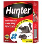 Trutka na myszy i szczury, w formie kostki woskowej Hunter 240g w sklepie internetowym 24garden.pl