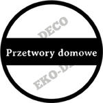 Stempel przetwory domowe - STE199 w sklepie internetowym Sambora.pl