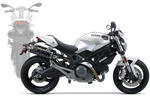 DUCATI Monster 696 / 796 / 1100 Dual V.A.L.E. Slip-On w sklepie internetowym Sklepikmotocyklowy.pl