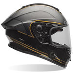 Kask BELL RACESTAR Ace Cafe Speed Check Matte Black/Gold w sklepie internetowym Sklepikmotocyklowy.pl