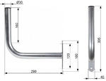 UCHWYT ANTENOWY MUROWY UCHWYT DO ANTENY UML-32L30 w sklepie internetowym Mdh-system.pl