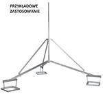 PODSTAWA MASZTU BALASTOWEGO PODSTAWA BALASTOWA POD MASZT MB-3/PLUS w sklepie internetowym Mdh-system.pl