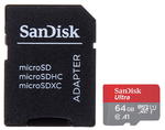 KARTA PAMIĘCI microSD 64 GB UHS-I SDXC SANDISK SD-MICRO-10/64-SAND w sklepie internetowym Mdh-system.pl