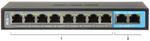 SWITCH POE 8 PORTÓW + 2 PORTY UPLINK BCS BCS-B-SP0802 w sklepie internetowym Mdh-system.pl