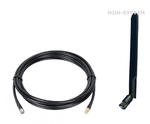 ANTENA GSM LTE DO FOTOPUŁAPKI 5 dBi 170 mm + PRZEWÓD PRZEDŁUŻACZ SMA 5 M ANT-GSM-5/170+5M w sklepie internetowym Mdh-system.pl