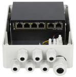 SWITCH POE 4 PORTY POE + 2 PORTY UPLINK PULSAR SG-64H w sklepie internetowym Mdh-system.pl