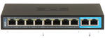 SWITCH POE 8 PORTÓW + 2 PORTY UPLINK BCS BASIC BCS-B-SP08G02G w sklepie internetowym Mdh-system.pl