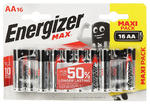 BATERIA ALKALICZNA 1.5 V LR6 AA ENERGIZER 16 SZTUK BAT-AA/E-MAX*P16 w sklepie internetowym Mdh-system.pl