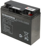 AKUMULATOR AGM 12V 17Ah EUROPOWER 12V/17AH-EUROPOWER-EP w sklepie internetowym Mdh-system.pl