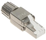 WTYK MODULARNY RJ45 8P8C kat. 8 EKRANOWANY RJ-45 RJ45/FTP8-HAND w sklepie internetowym Mdh-system.pl