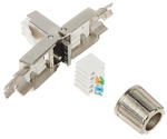 WTYK MODULARNY RJ45 8P8C kat. 7 EKRANOWANY RJ-45 RJ45/FTP7-HAND w sklepie internetowym Mdh-system.pl