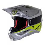 ALPINESTARS KASK OFF-ROAD S-M5 BOND SIL/FL Y/MIL G w sklepie internetowym Strefamotocykli.pl