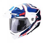 SCORPION KASK SZCZĘKOWY ADX-2 CAMINO PEARL WH-BL-R w sklepie internetowym Strefamotocykli.pl