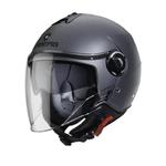 CABERG KASK JET Z BLENDĄ RIVIERA V4X SZARY MAT w sklepie internetowym Strefamotocykli.pl