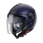 CABERG KASK JET Z BLENDĄ RIVIERA V4X NIEBIESKI MAT w sklepie internetowym Strefamotocykli.pl