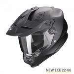 SCORPION KASK OFF-ROAD ADF-9000 AIR MAT PEARL BLAC w sklepie internetowym Strefamotocykli.pl