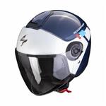 SCORPION KASK OTWARTY EXO-CITY II MALL BLUE-WH-RED w sklepie internetowym Strefamotocykli.pl