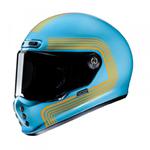 HJC KASK INTEGRALNY V10 FONI BLUE/ORANGE w sklepie internetowym Strefamotocykli.pl