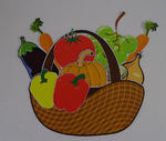 Dekoracja - jesienny koszyk (owoce,warzywa) w sklepie internetowym pomoceterapeutyczne.com