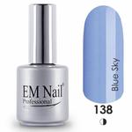 Lakier hybrydowy Blue Sky 138 - Niebieski \ 138 Blue Sky w sklepie internetowym em-nail.pl